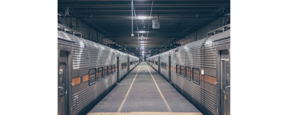 電車の乗り換え